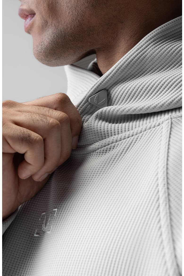 Deltapeak Oversized Hoodie, Alternate, color, Light Grey