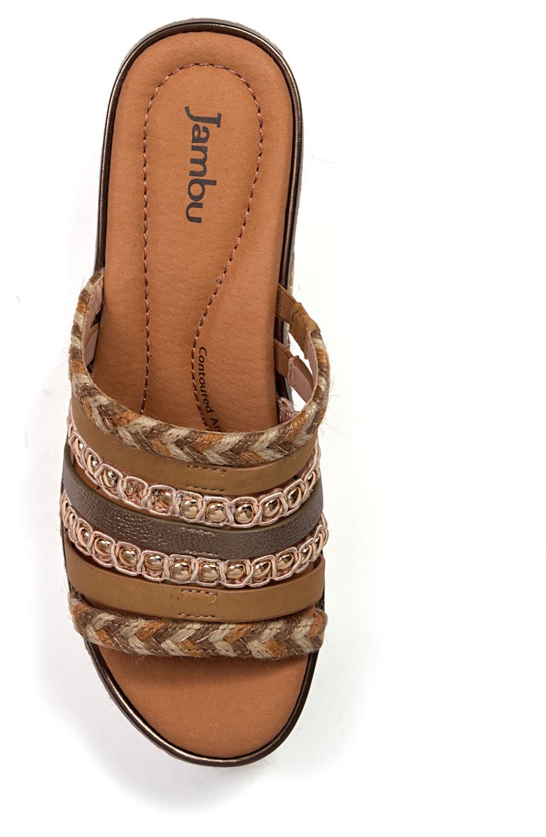 Jambu Dahlia Wedge Sandal, Alternate, color,