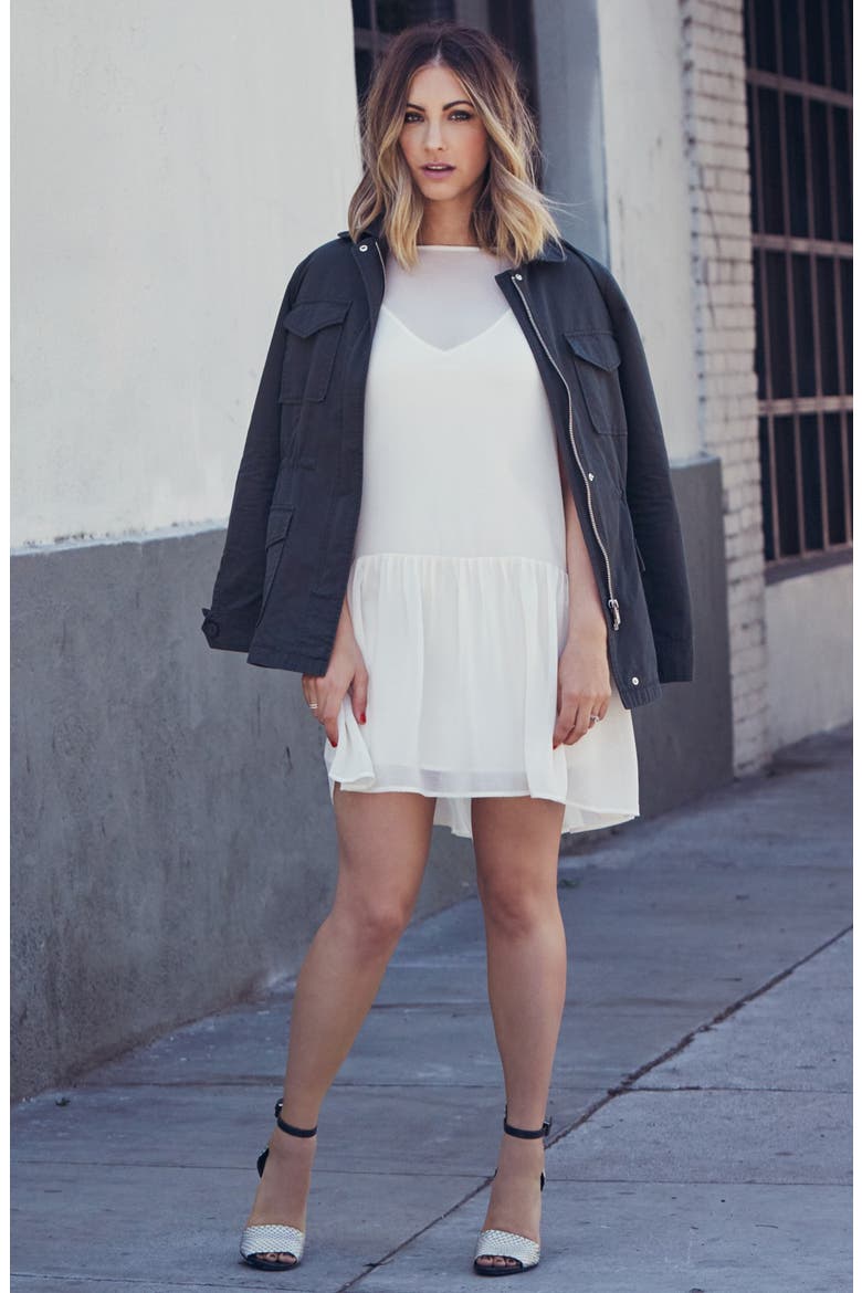 'Presidio' Military Jacket (Nordstrom Exclusive), Alternate, color, ARMY GREEN