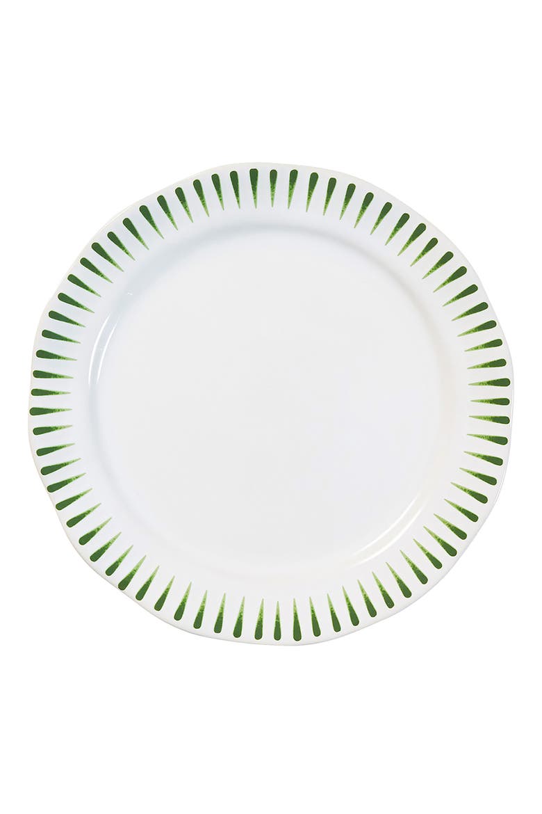 Sitio Stripe 4-Piece Place Setting, Alternate, color, BASIL