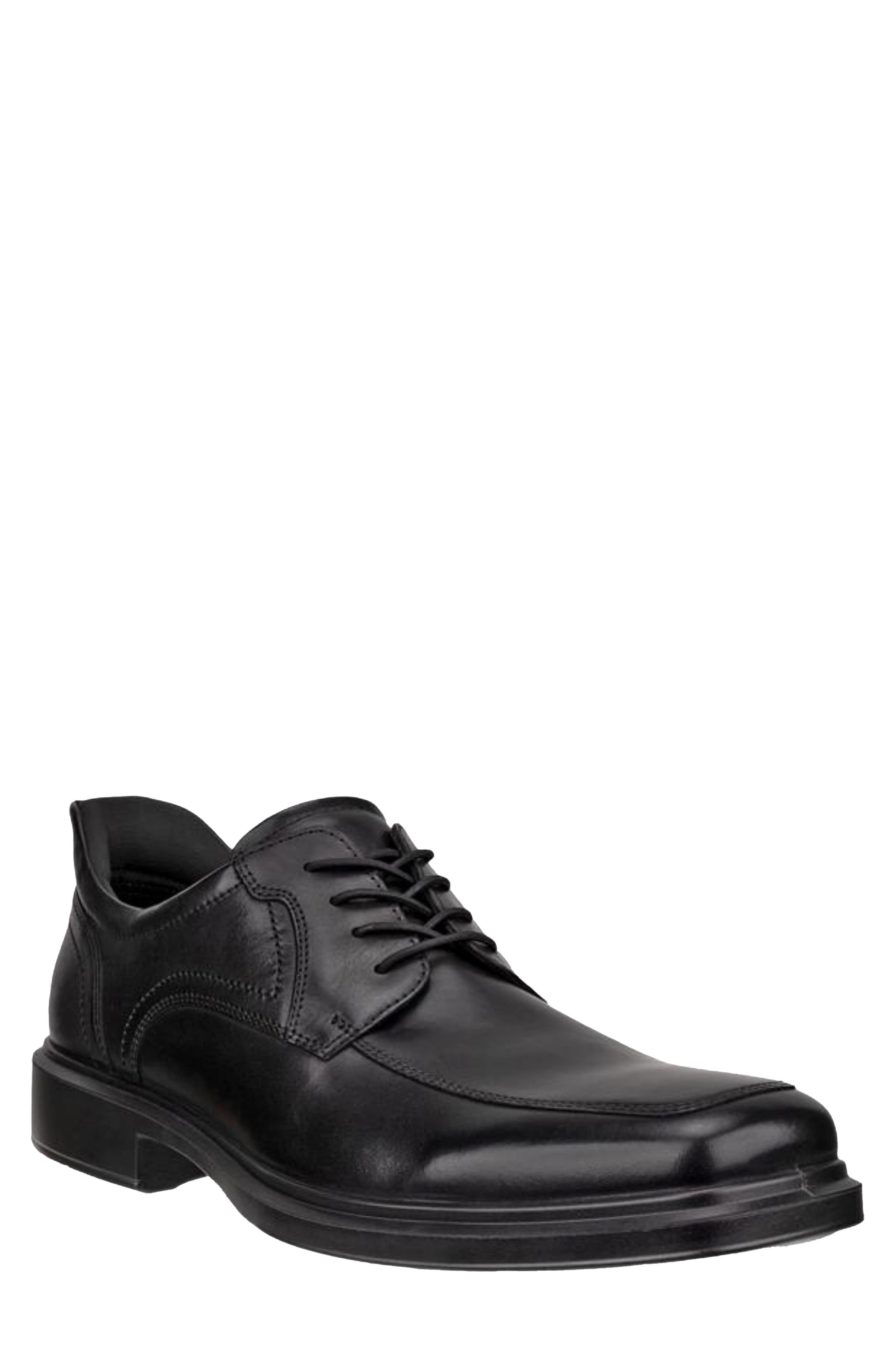 ECCO Helsinki 2.0 Leather Derby, Main, color, Black