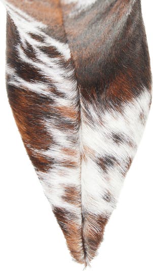 Pinpoint Pointed Toe Knee High Western Boot