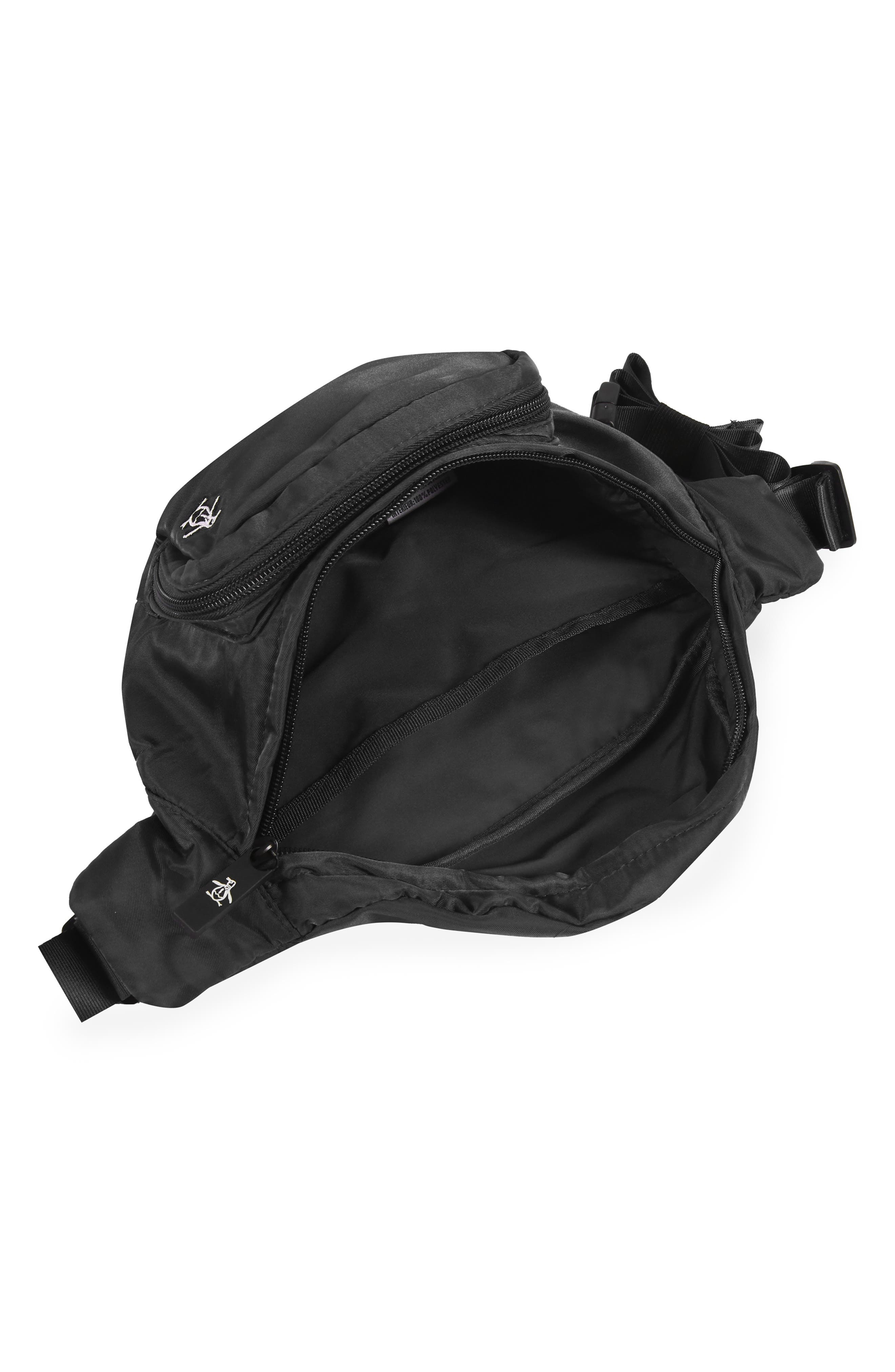 Original Penguin Utility Belt Bag, Alternate, color, Black