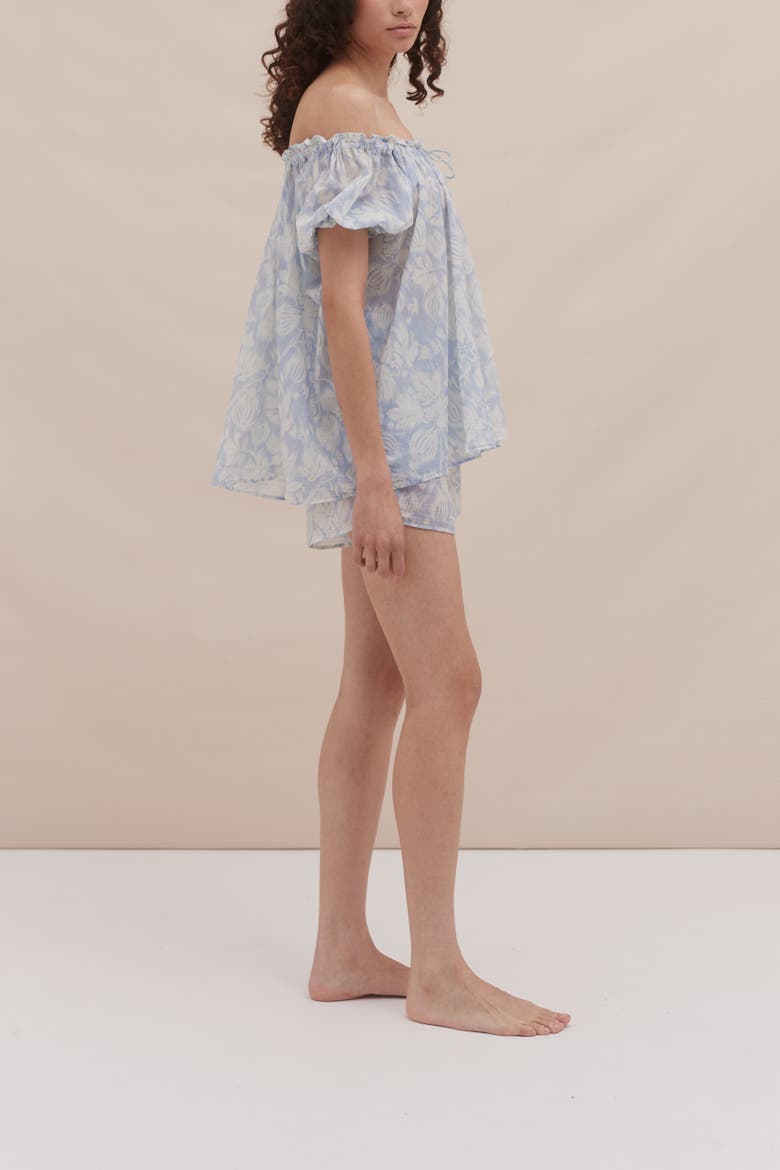 IDYLLIC SHORT SET, Alternate, color, ALMA FIG BLUE