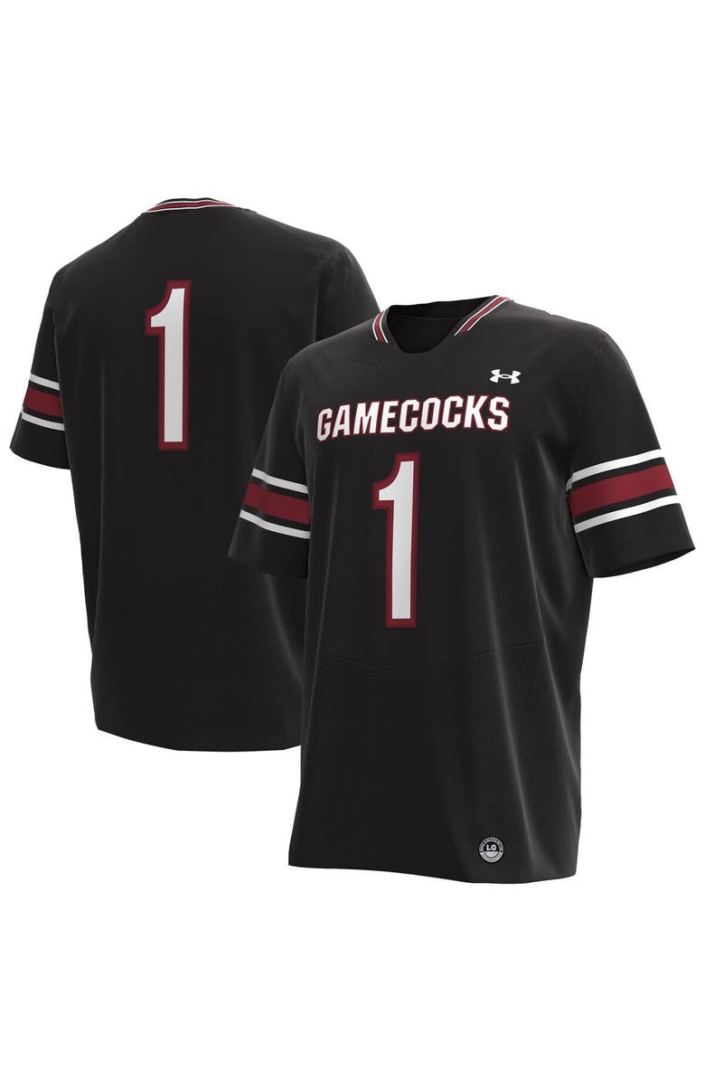 Under Armour Men's Under Armour  Black South Carolina Gamecocks Premier Football Jersey, Main, color, Black