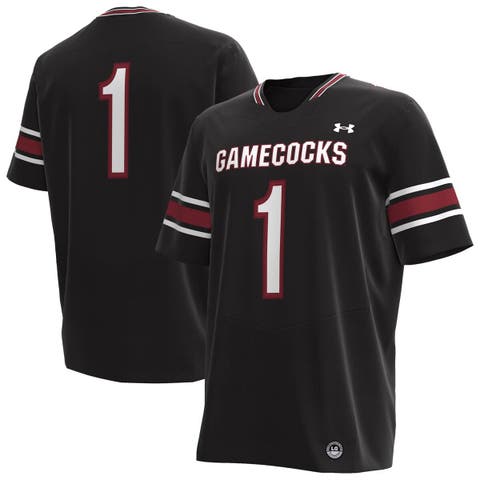 Men's Under Armour  Black South Carolina Gamecocks Premier Football Jersey