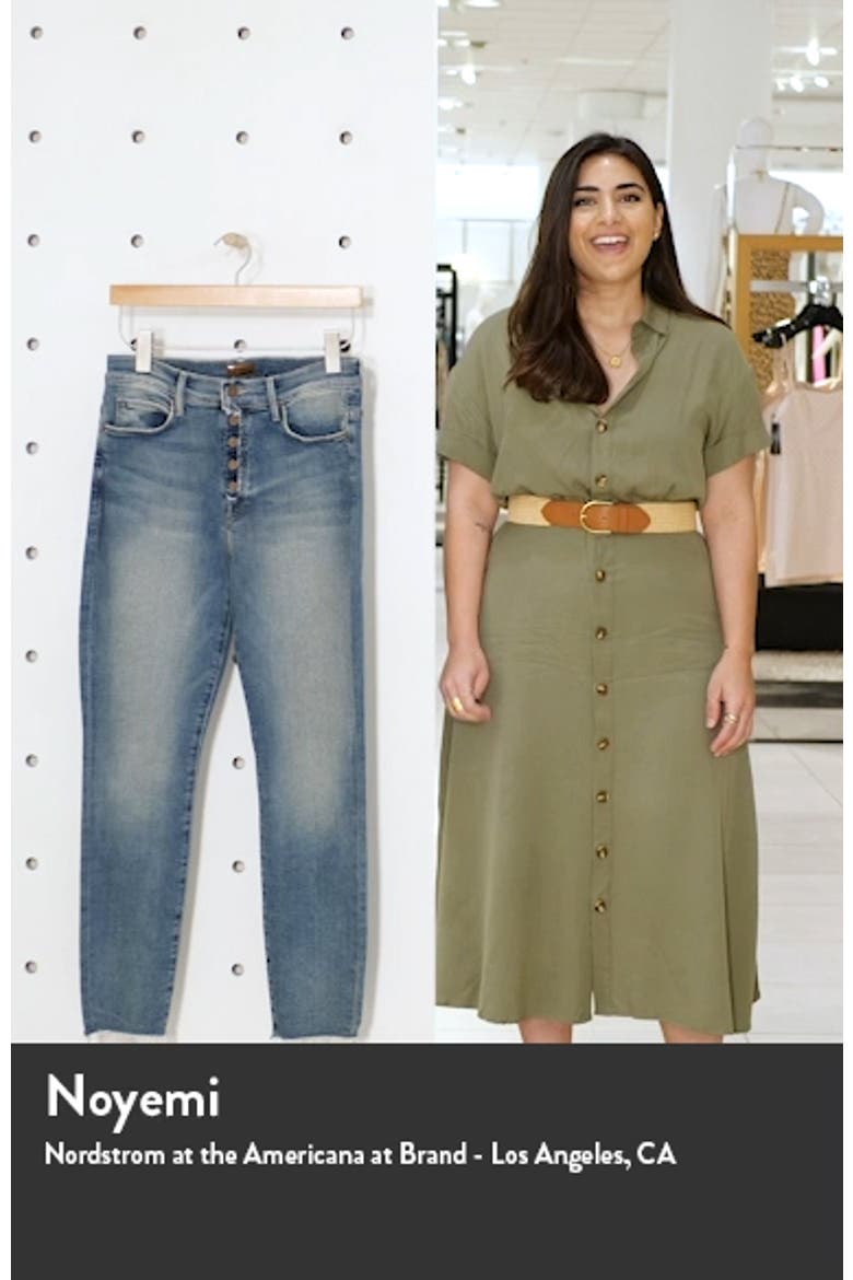 The Fly Cut Stunner Fray Hem Ankle Jeans video