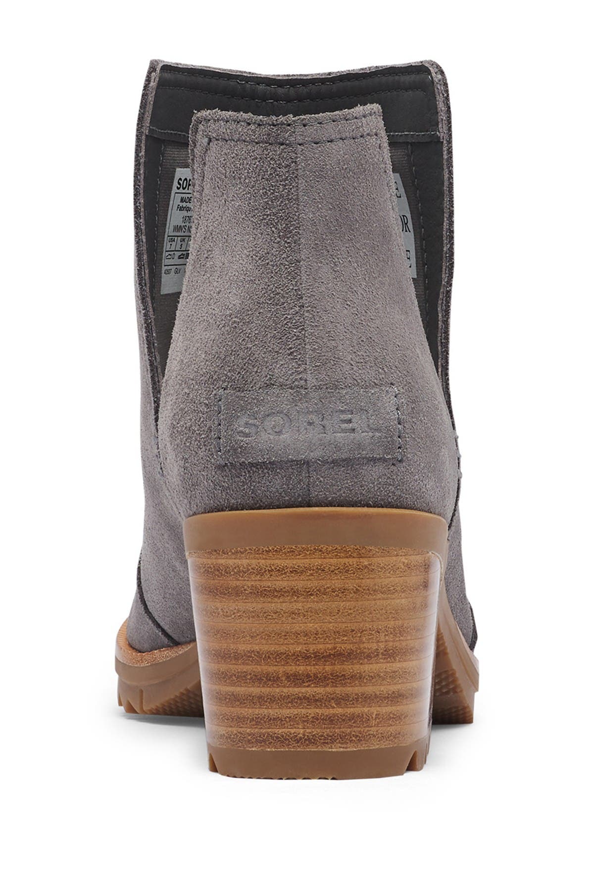 SOREL Cate Waterproof Block Heel Bootie, Main, color, 