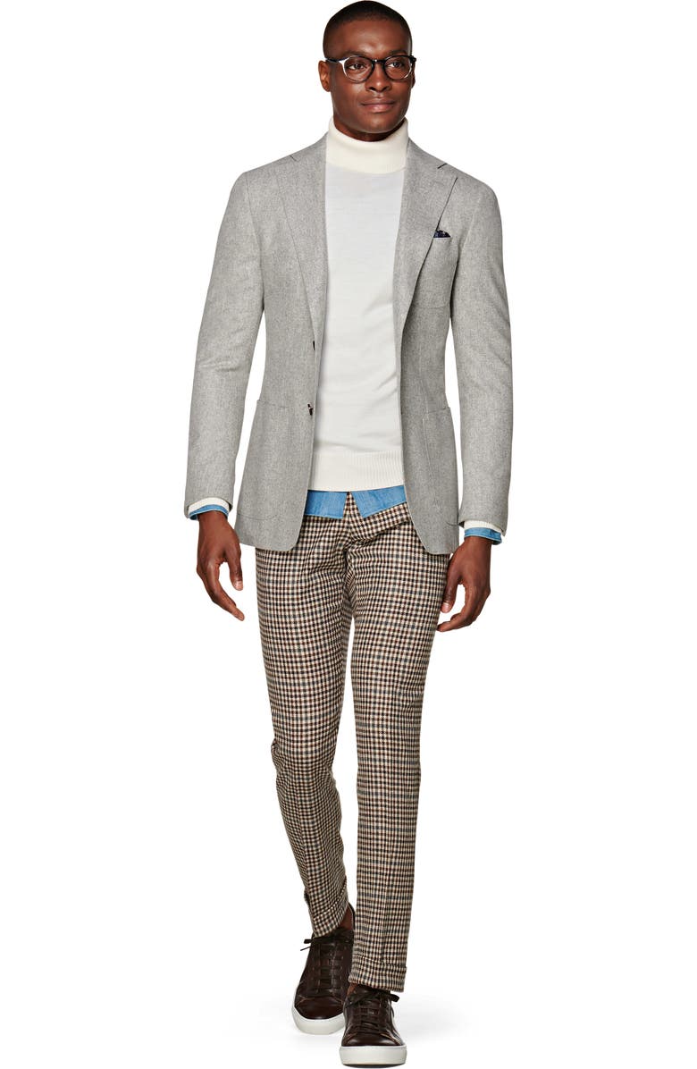 Suitsupply Havana Slim Fit Solid Wool Sport Coat, Alternate, color,