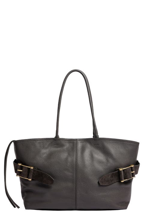 Bowery Leather Tote