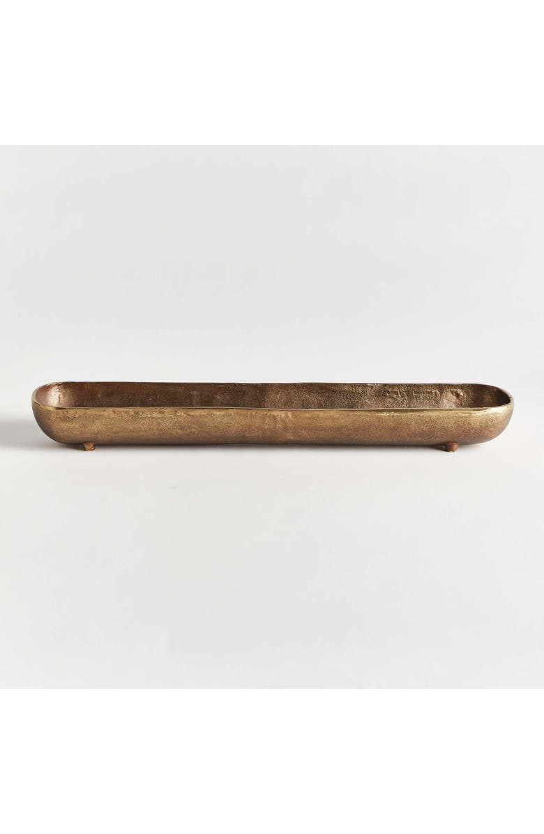 Napa Home & Garden Brandon Narrow Decorative Bowl, Alternate, color, Gold