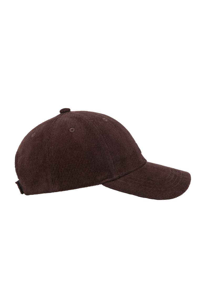 Corduroy cap, Alternate, color, Dark brown