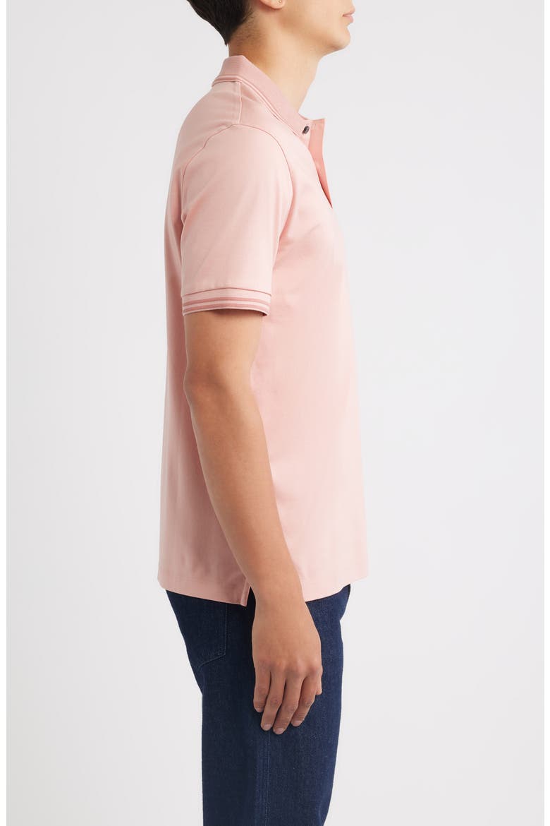 Phillipson Mercerized Cotton Polo, Alternate, color, LIGHT/ PASTEL PINK