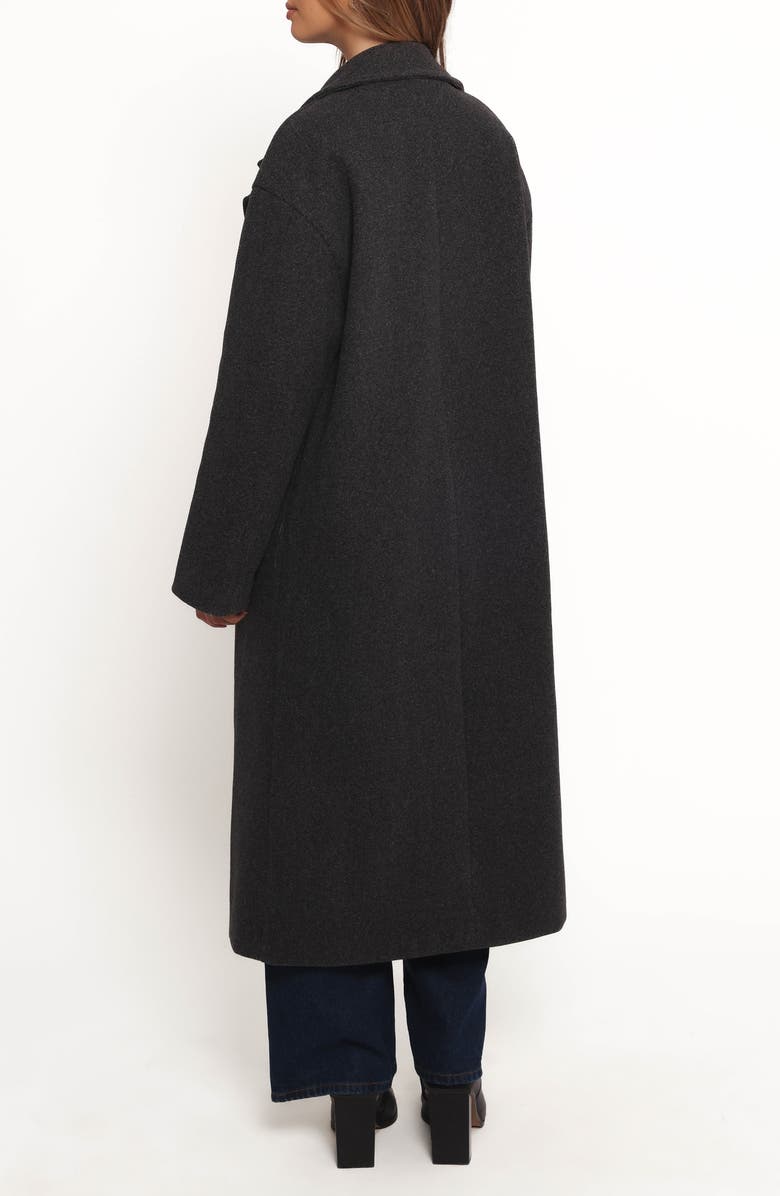 Petal & Pup Brylie Oversize Coat, Alternate, color, Charcoal