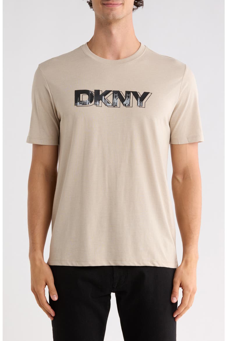 Vito Short Sleeve Graphic T-Shirt, Main, color, ISLAND FOSSIL