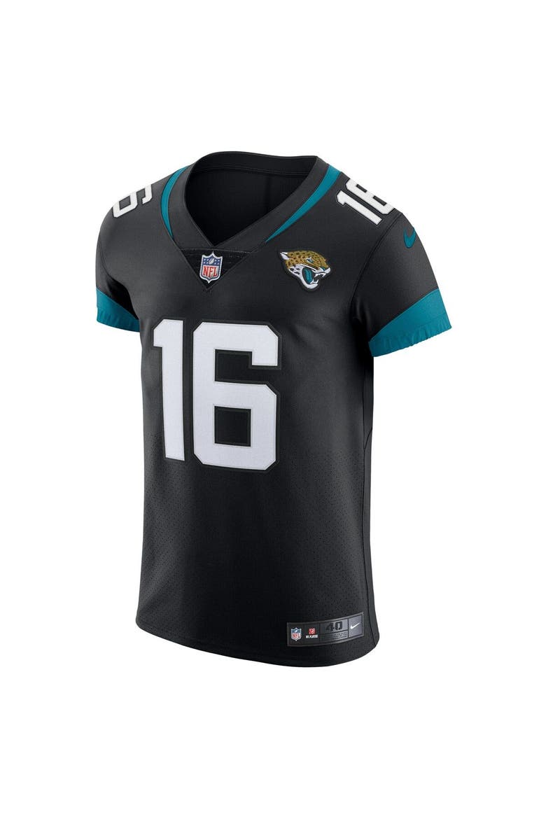 Men's Nike Trevor Lawrence Black Jacksonville Jaguars Vapor Elite Jersey, Alternate, color, Black