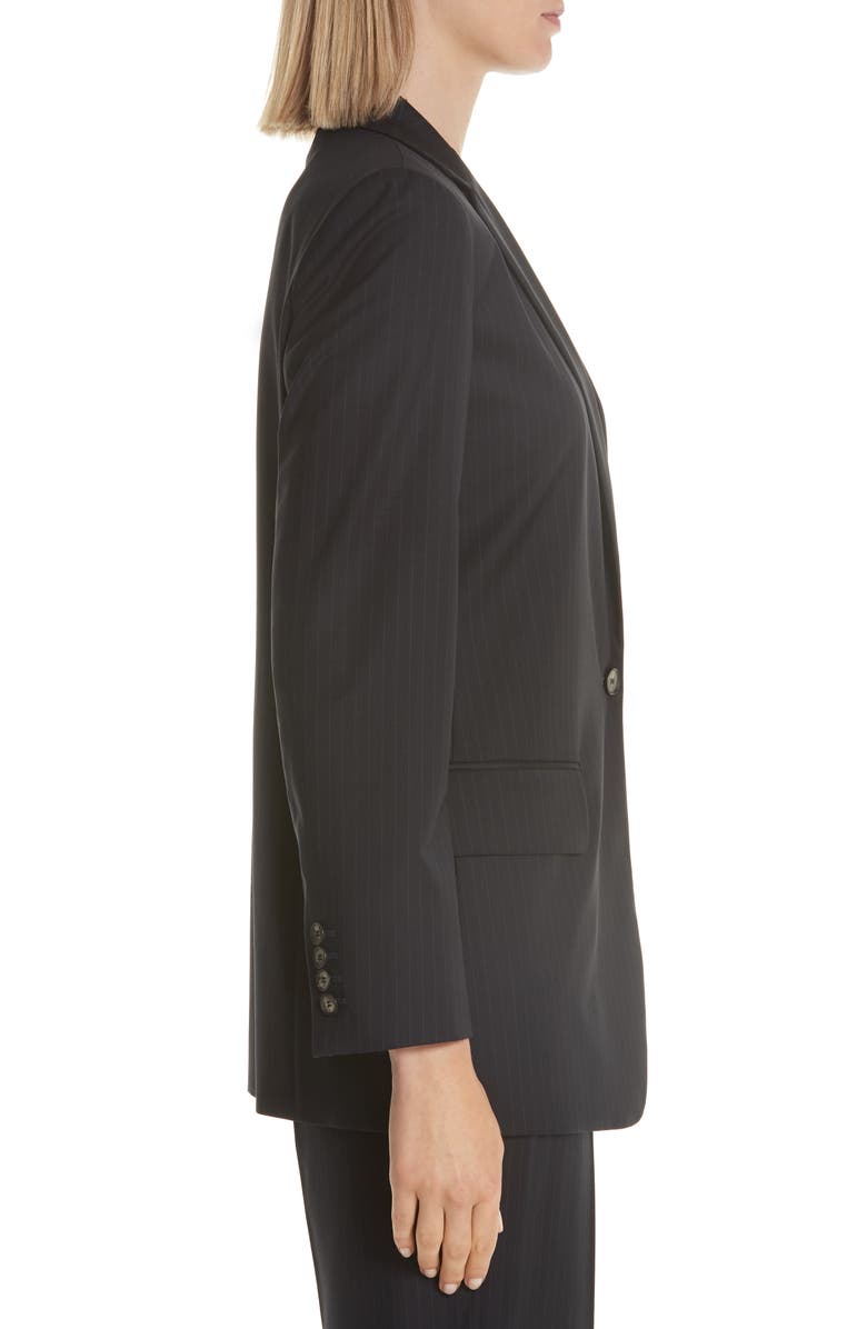 Max Mara Laser Single Button Wool Jacket, Alternate, color, 