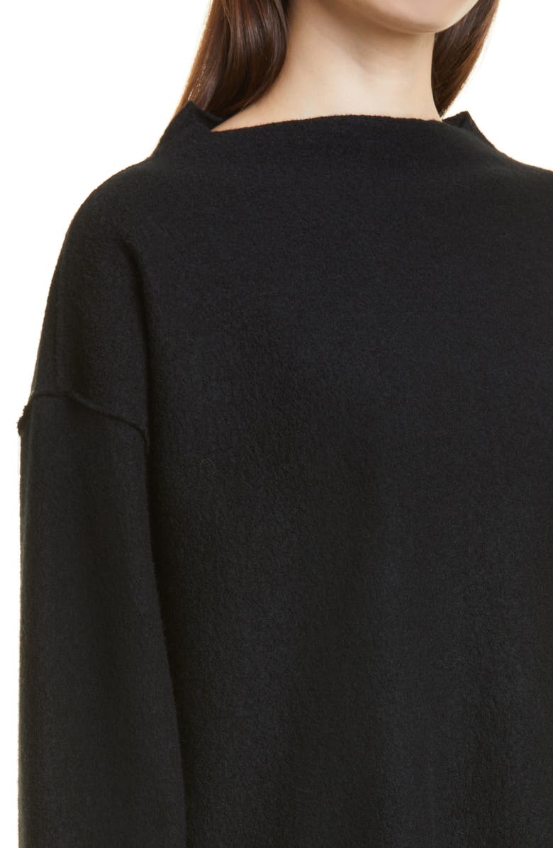 Eileen Fisher Boiled Wool Box Top, Alternate, color,