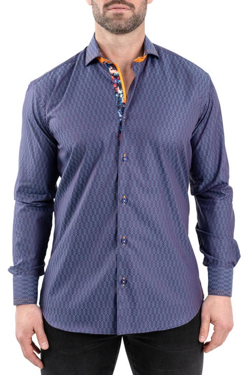 Einstein Jacqpique Button-Up Shirt