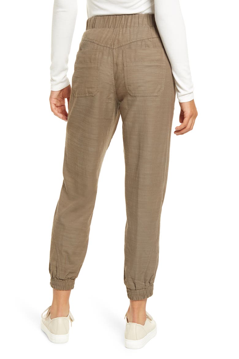 Drawstring Joggers (Nordstrom Exclusive), Alternate, color, OLIVE DRAB