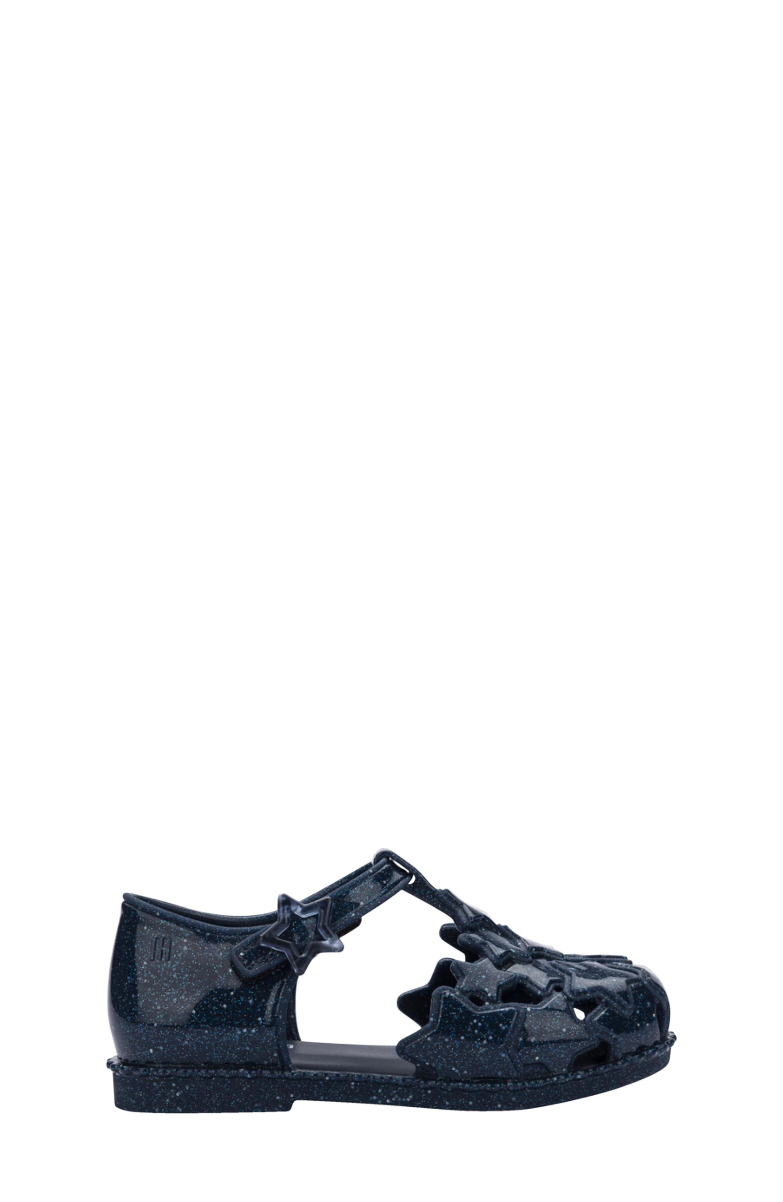 Mini Melissa Starry Baby T-Strap Shoe, Alternate, color, 