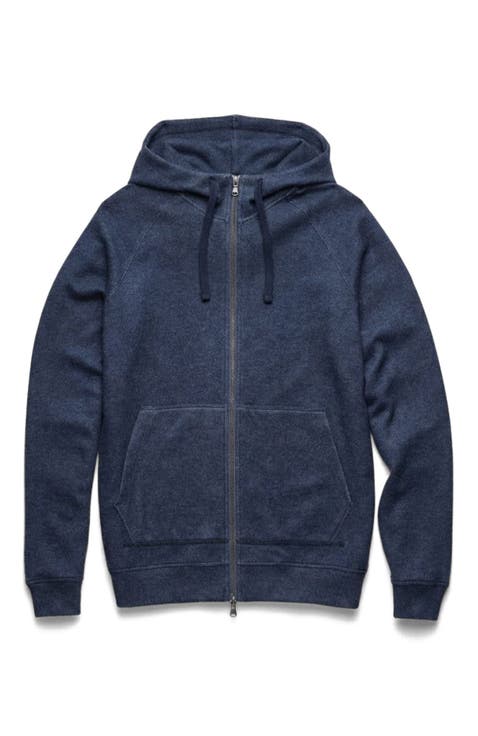 Danny Full-Zip Cashmist Fleece Hoodie