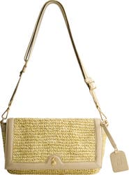 Tommy Bahama Soft Straw Long Flap Crossbody