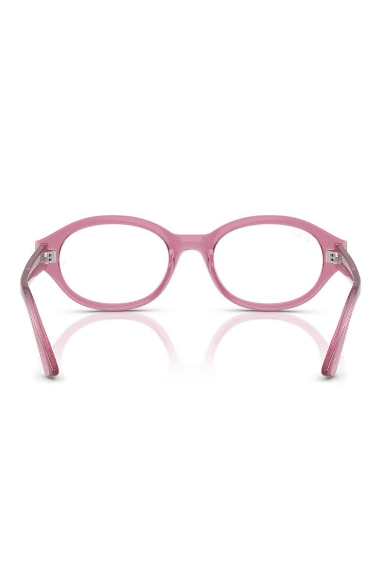 54mm Oval Optical Glasses, Alternate, color, PINK