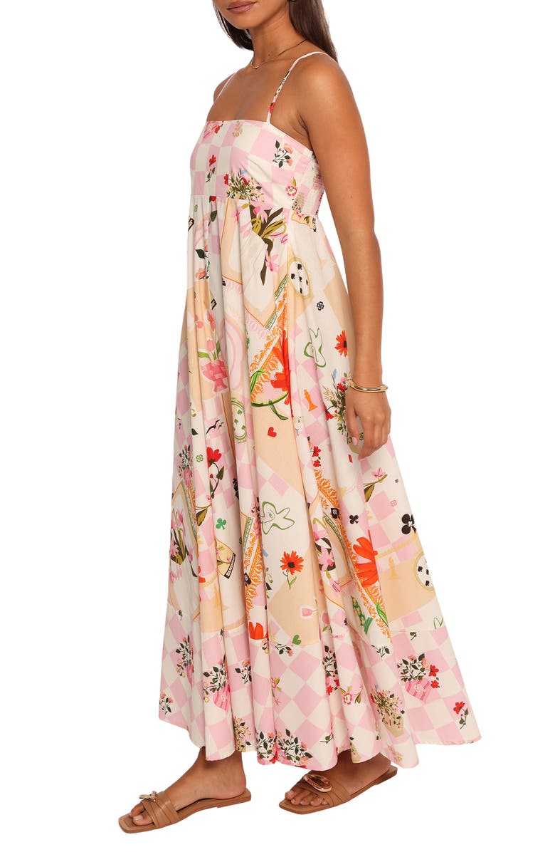 Petal & Pup Jaymes Cotton Maxi Dress, Alternate, color, Floral
