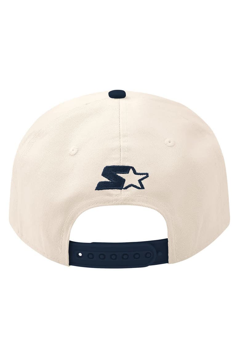 Men's Starter  Cream/Navy Philadelphia Flyers Blue Wave Classic Adjustable Hat, Alternate, color, Cream