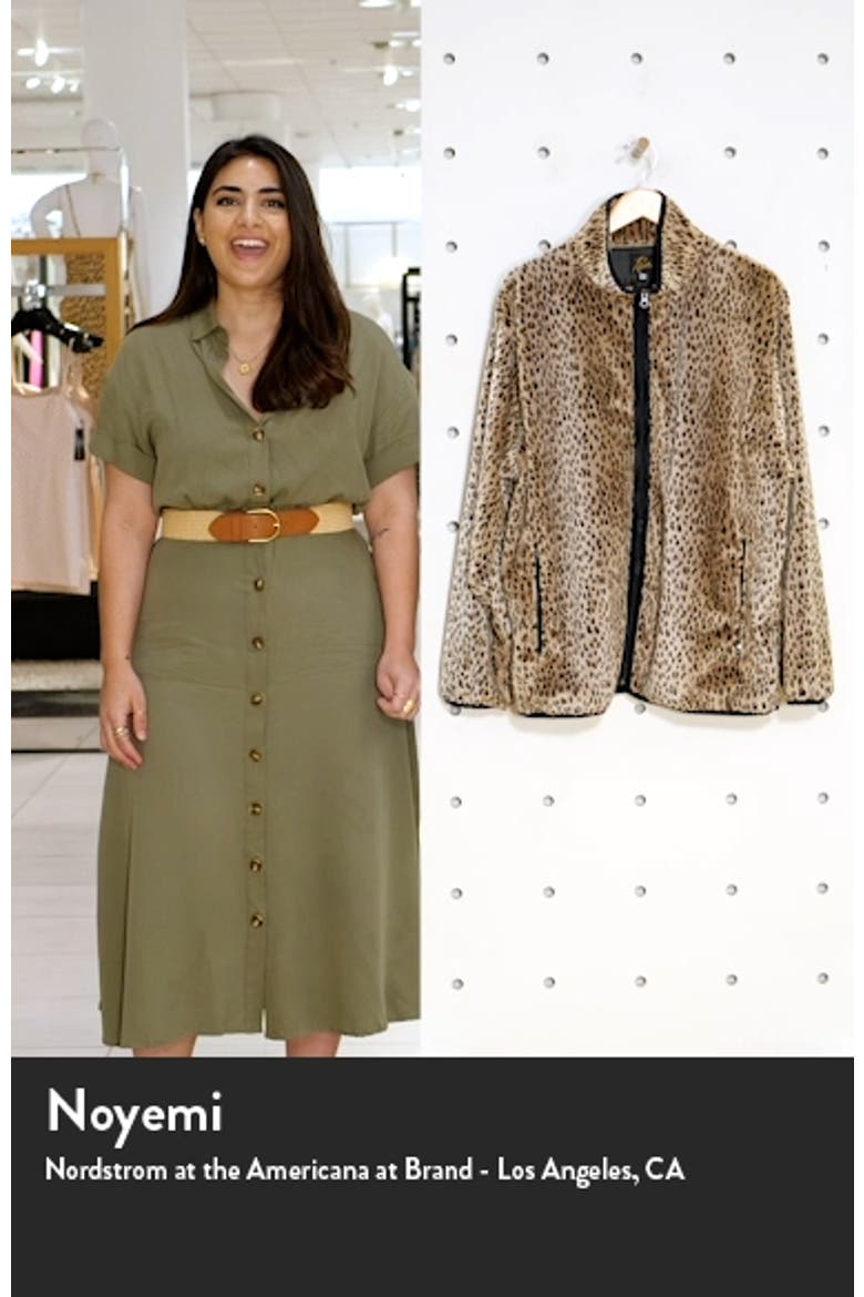 W.U. Leopard Faux Fur Jacket video