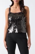 Marciano Rita Sequin Paillette Tank