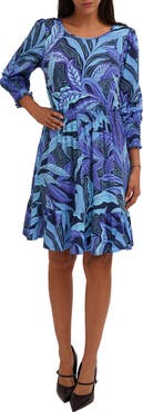 CYRUS Print A-Line Dress