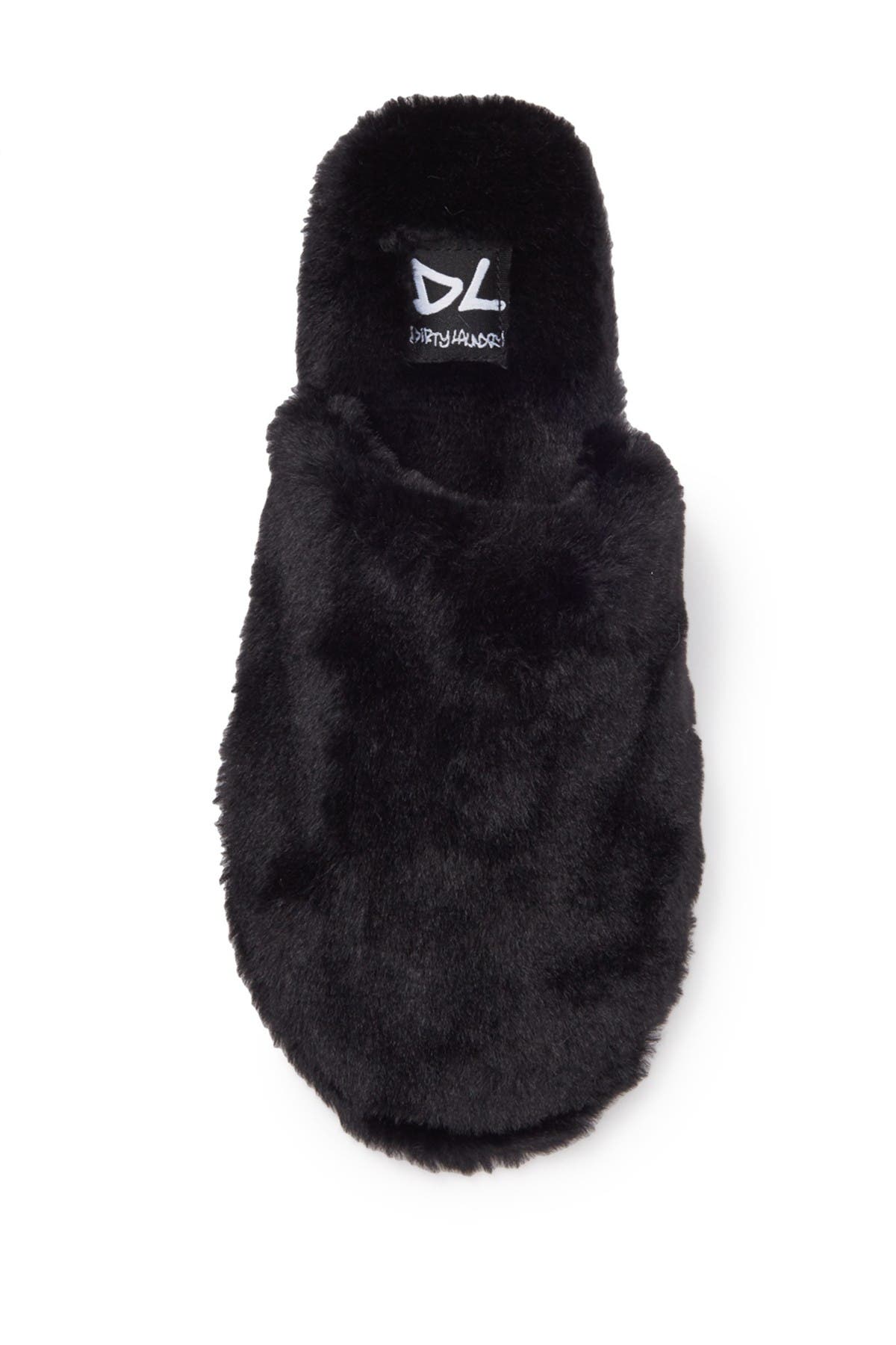 Dirty Laundry Come Out Faux Fur Slipper, Alternate, color, 
