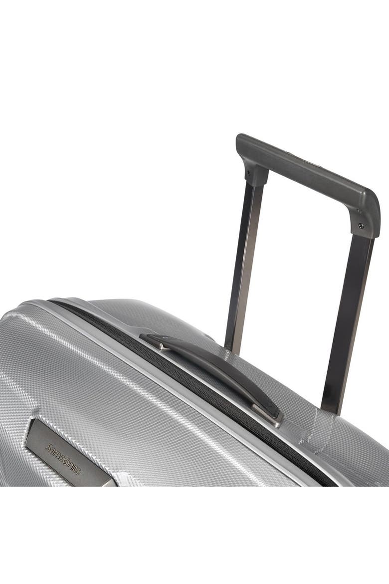 Proxis Hardside 29" Large Checked Spinner Luggage, Alternate, color, Silver