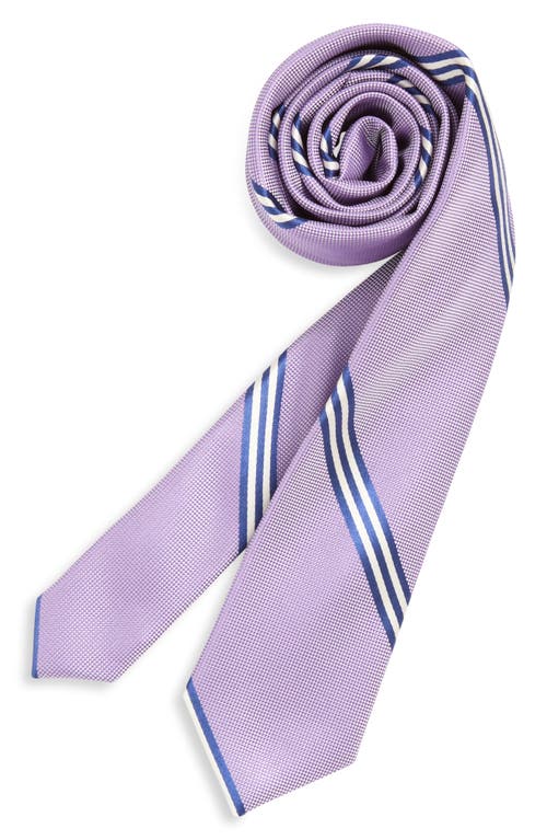NORDSTROM NORDSTROM KIDS' LUKE STRIPE SILK BLEND TIE 