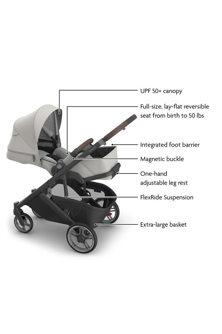 Cruz® V3 Stroller & Aria® V2 Infant Car Seat Travel System, Alternate, color, SAVANNAH