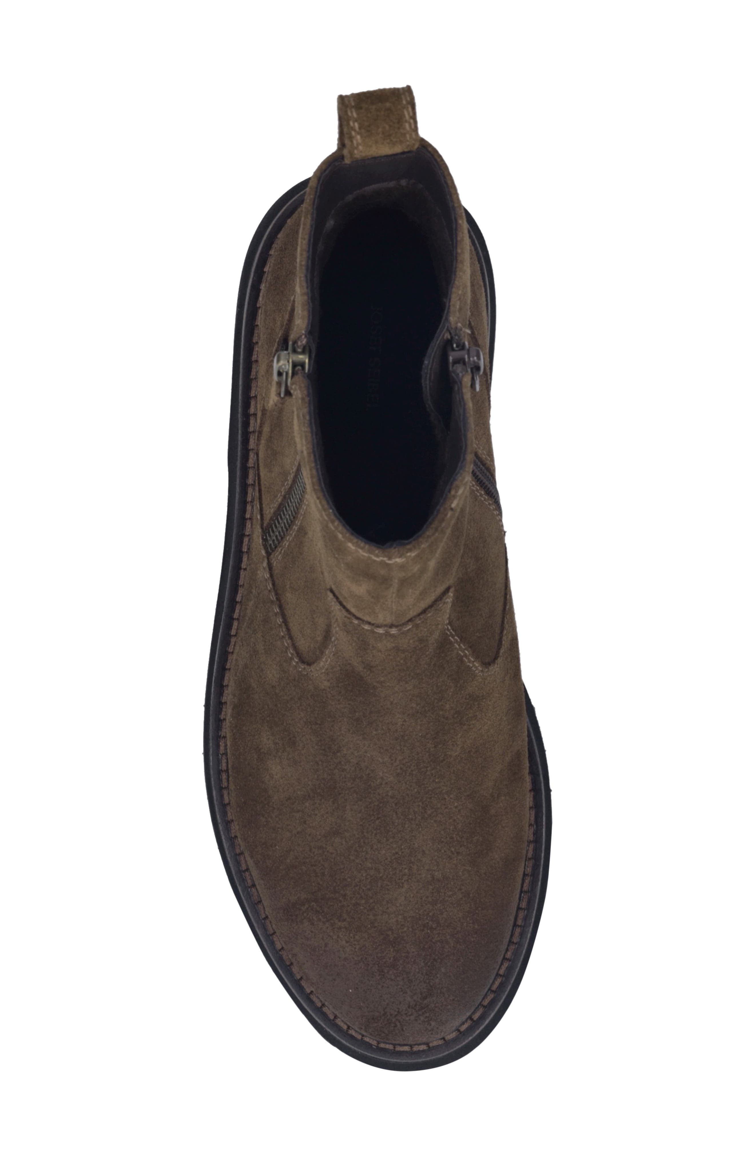 Rachel 03 Leather Bootie, Alternate, color, NUSS