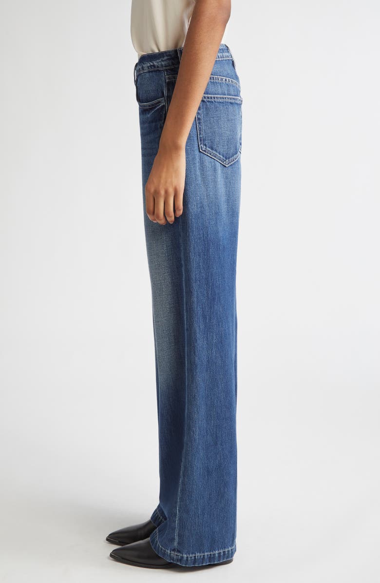 L'AGENCE Clayton High Waist Wide Leg Jeans, Alternate, color, Orella