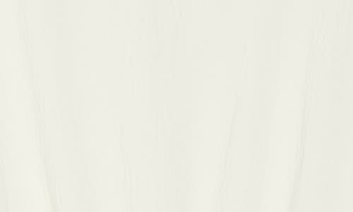 Renee C Short Sleeve Smocked Hem Blouson Top In White