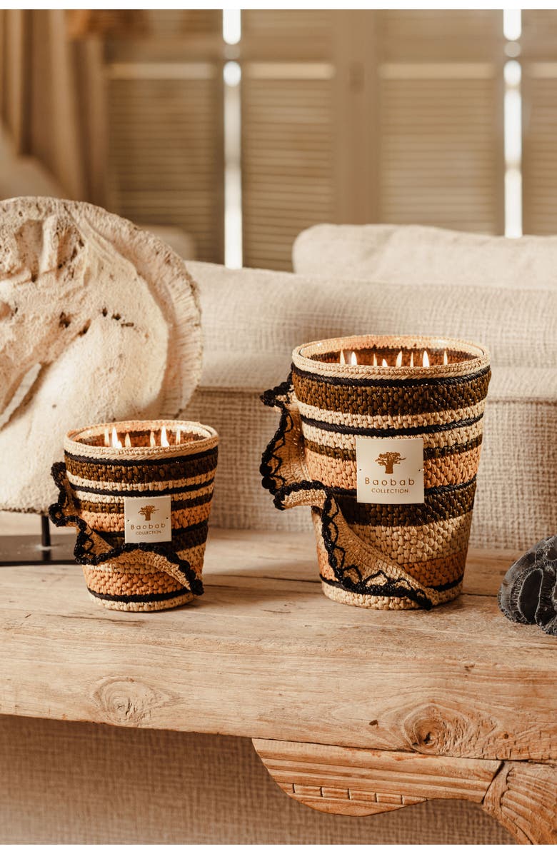 Baobab Collection Fety Anjara Candle, Alternate, color, Khaki