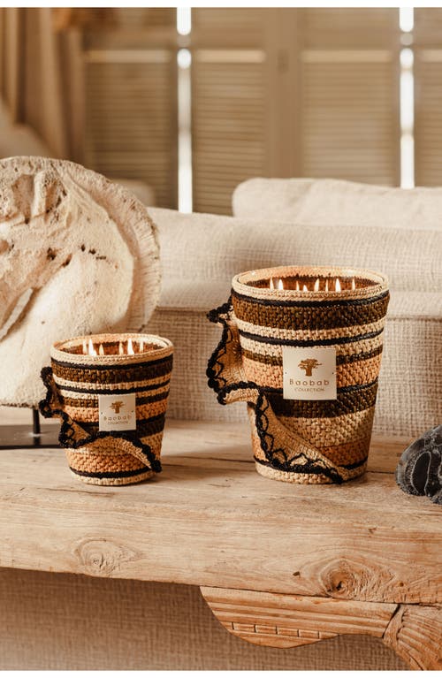 Baobab Collection Fety Anjara Candle In Khaki