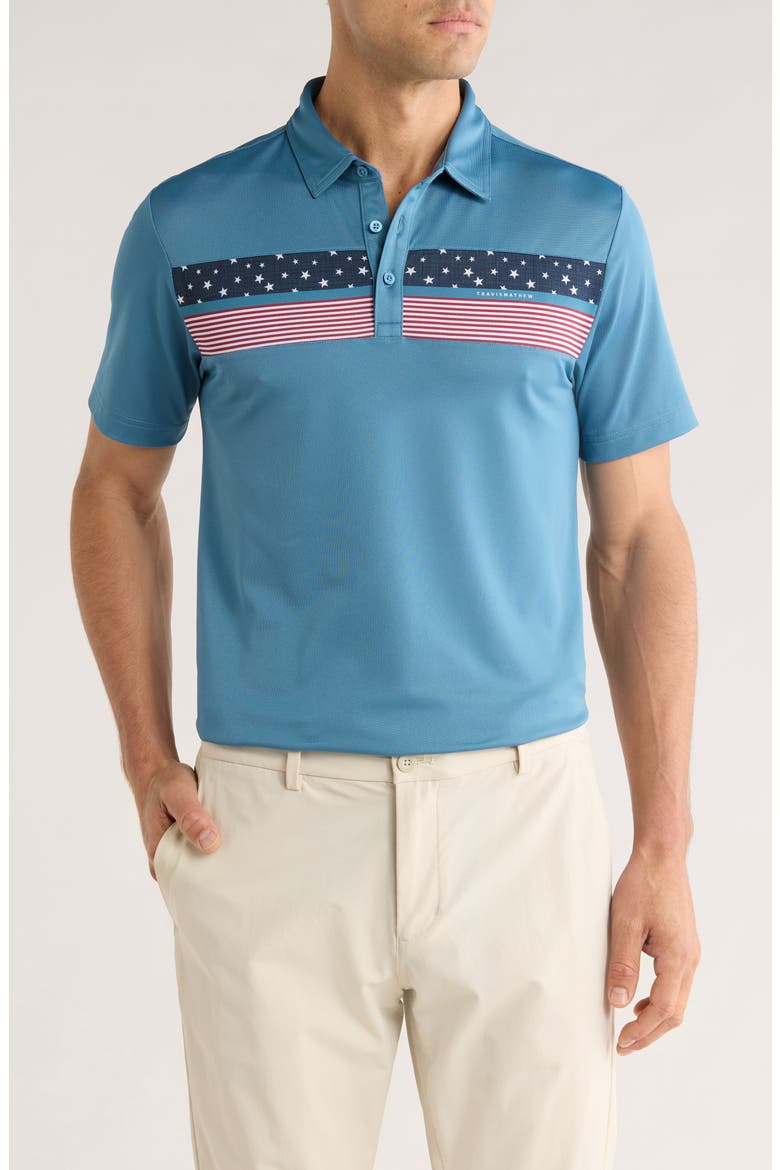 Good Good Patriot Knit Polo, Main, color, CAPTAINS BLUE