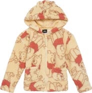 Disney Winnie the Pooh Faux Shearling Fleece Zip-Up Hoodie