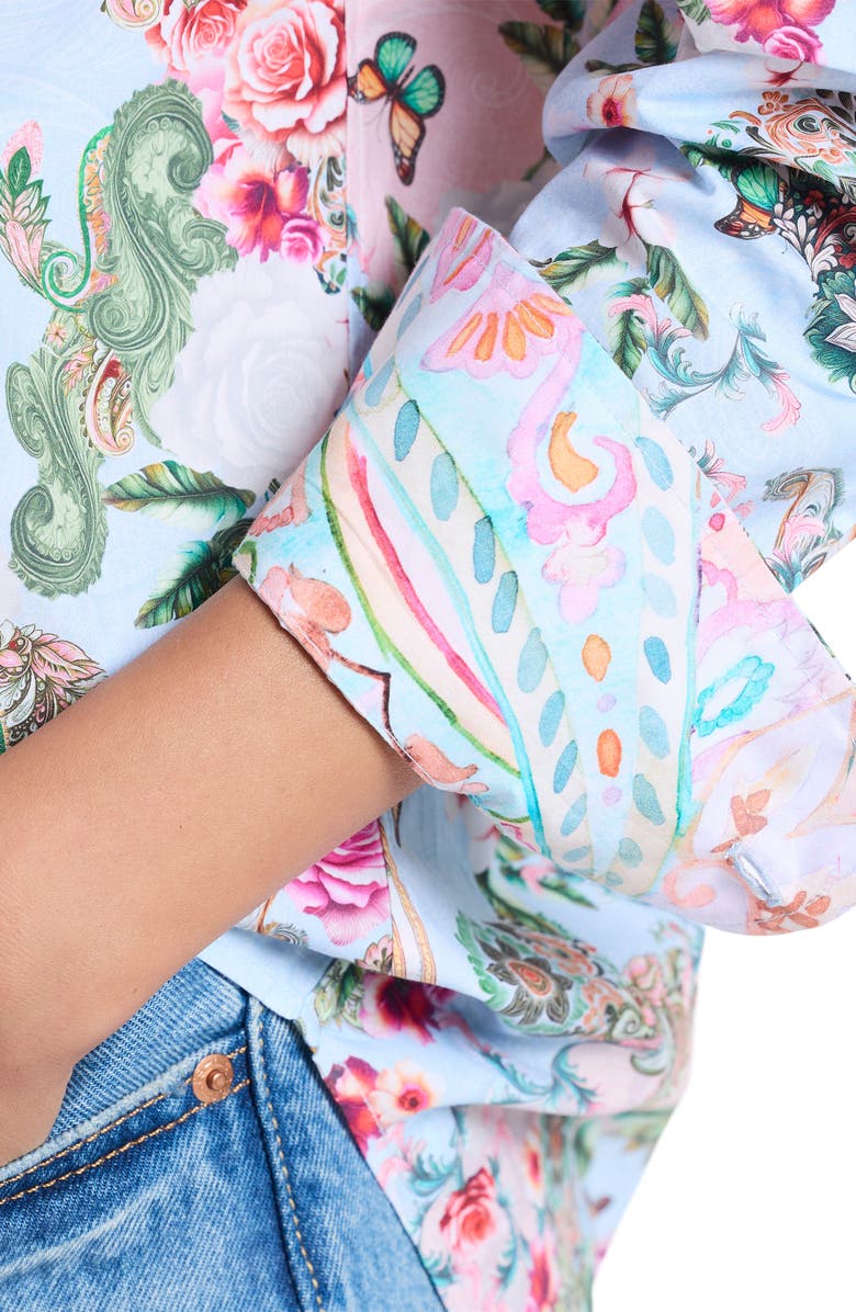 Robert Graham Carrie Long Sleeve Woven Shirt, Alternate, color, Multi