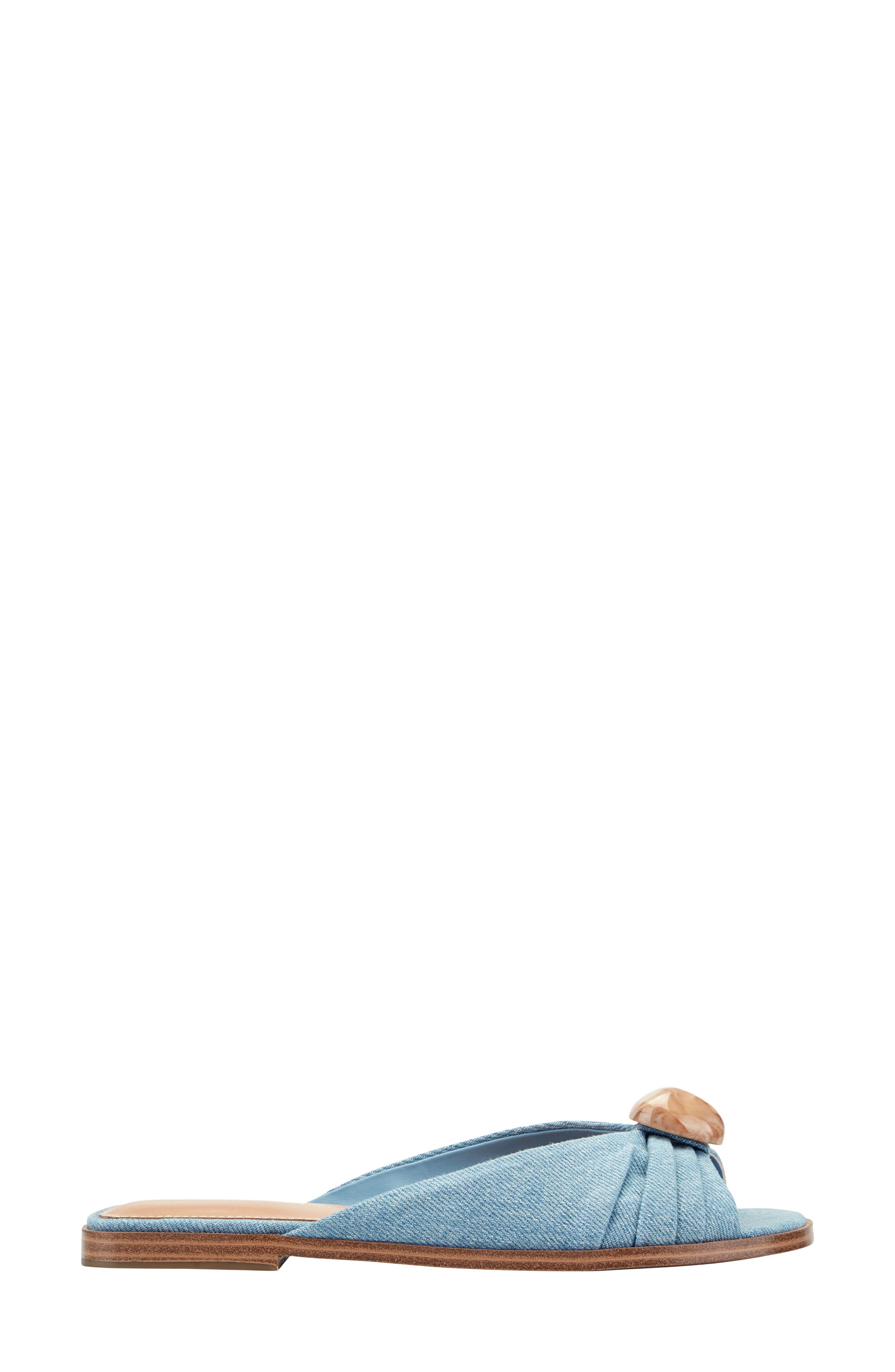 Marc Fisher LTD Dalani Slide Sandal, Alternate, color, Medium Blue