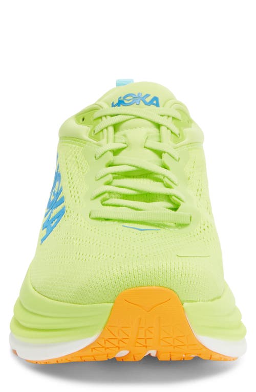 Hoka Bondi 8 Running Shoe In Green