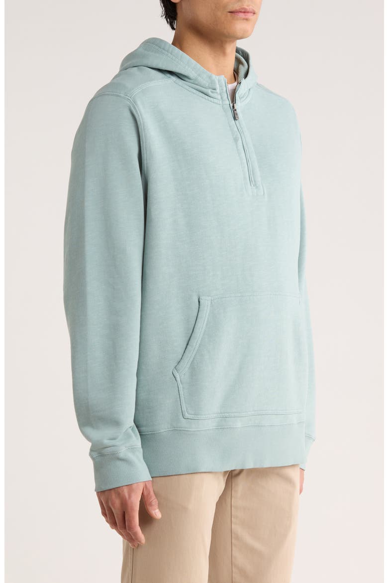 Cirrus Breeze Half Zip Hoodie, Alternate, color, DARK ALPINE