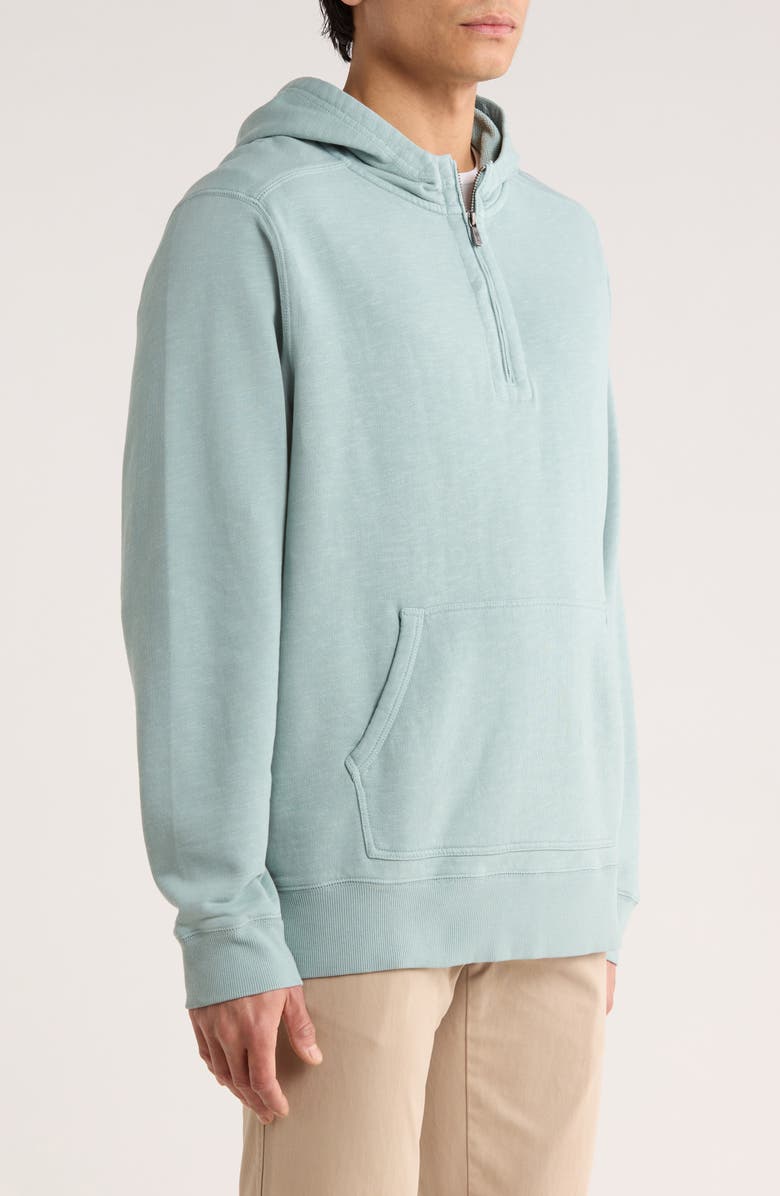 Tommy Bahama Cirrus Breeze Half Zip Hoodie, Alternate, color, Dark Alpine