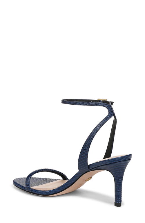 Veronica Beard Sylvie Ankle Strap Sandal In Deep Blue
